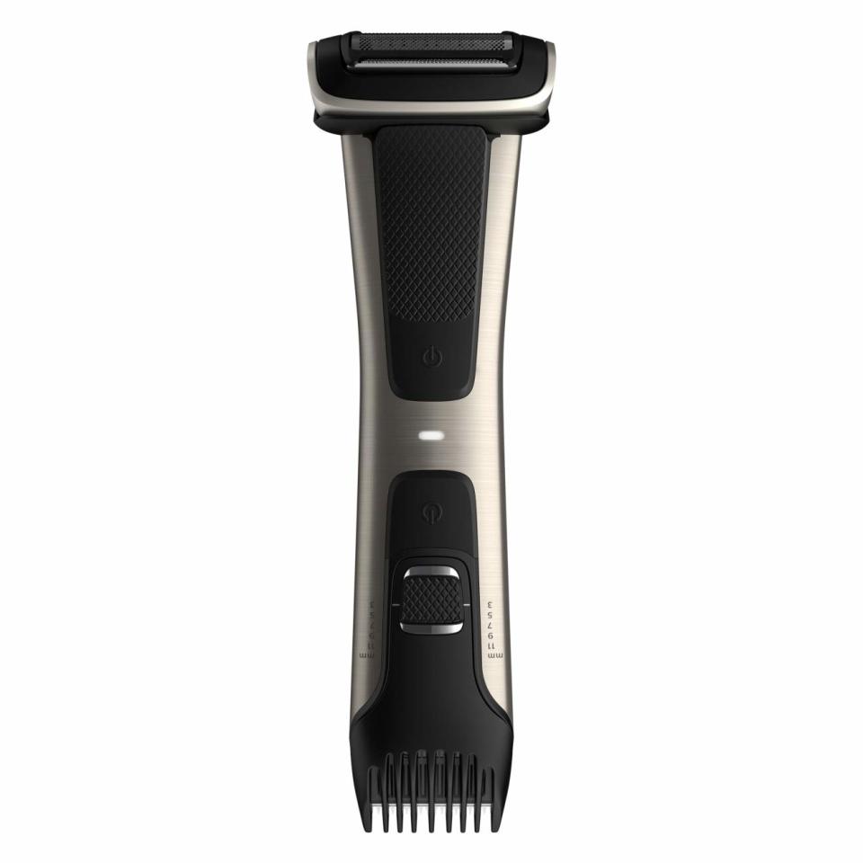 Philips Norelco Bodygroom Series 7000 Body Trimmer and Shaver; how to manscape