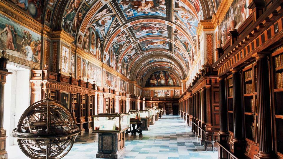 Library of El Escorial San Lorenzo de el Escorial, Spain