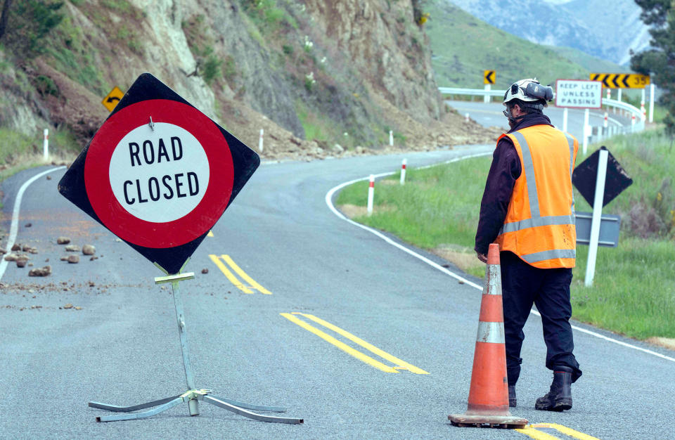 Strong earthquake hits New Zealand