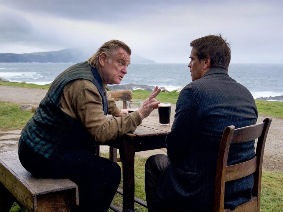 Brendan Gleeson and Colin Farrell in ‘The Banshees of Inisherin’ (Searchlight)