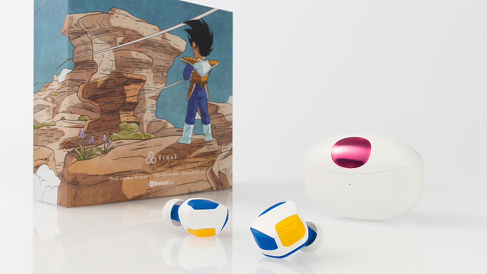 Final x Dragon Ball Z Vegeta TWS earbuds