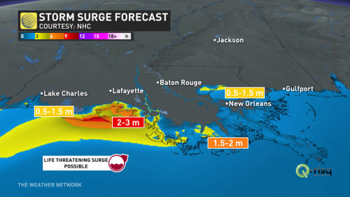 Baron - Francine storm surge