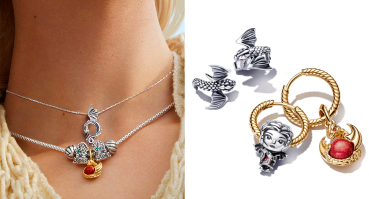 Pandora just dropped a Game of Thrones collection, and it's selling fast. Photos via Pandora.