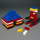 Ebenfalls in den 80ern auf dem Vormarsch und seither nicht mehr wegzudenken: Lego, in all seinen Formen und Farben. Mit den Steinchen bauen Kinder seitdem die spannendsten Figuren und Gebilde.