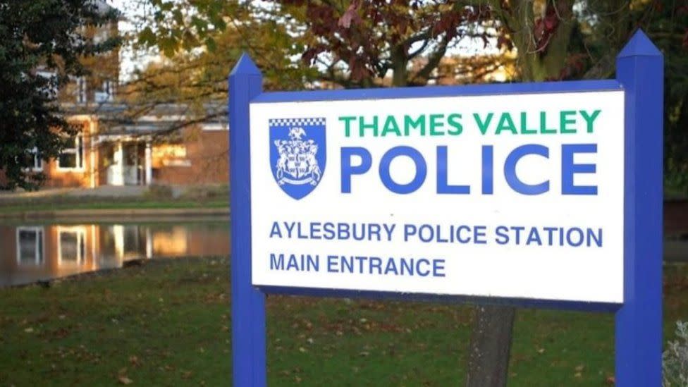 A suspected drug dealer ran straight into nearby Aylesbury police station. (Police)