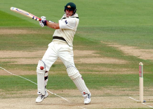 Lees was compared to Australia's Matthew Hayden (pictured) as a young player.