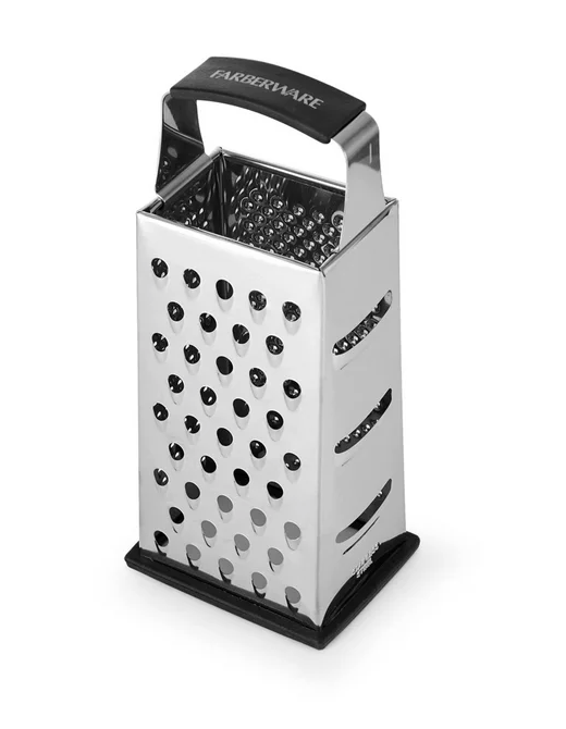 <p><a href="https://go.redirectingat.com?id=74968X1596630&url=https%3A%2F%2Fwww.walmart.com%2Fip%2FFarberware-Pro-Stainless-Steel-Box-Grater%2F1449390811%3Fveh%3Daff%26adid%3D1500000020090000065562%26cn%3D39412&sref=https%3A%2F%2Fwww.goodhousekeeping.com%2Flife%2Fentertainment%2Fa60439345%2Fkeyshawn-hudson-food-family-repeat-cookbook%2F" rel="nofollow noopener" target="_blank" data-ylk="slk:Shop Now;elm:context_link;itc:0;sec:content-canvas" class="link rapid-noclick-resp">Shop Now</a></p><p>Pro Stainless Steel Box Grater</p><p>Walmart</p><p>$9.88</p>