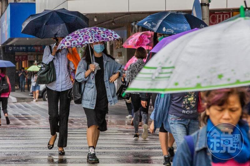 氣象局針對3縣市發布大雨特報。（本刊資料照）