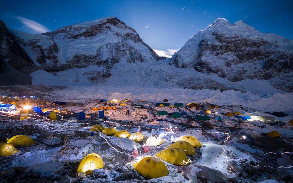 Mount Everest Base Camp, Himalayas