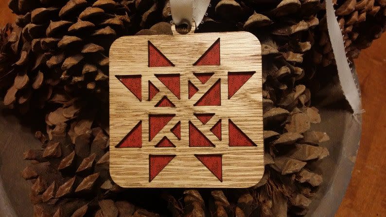 Quilt Block Ornament