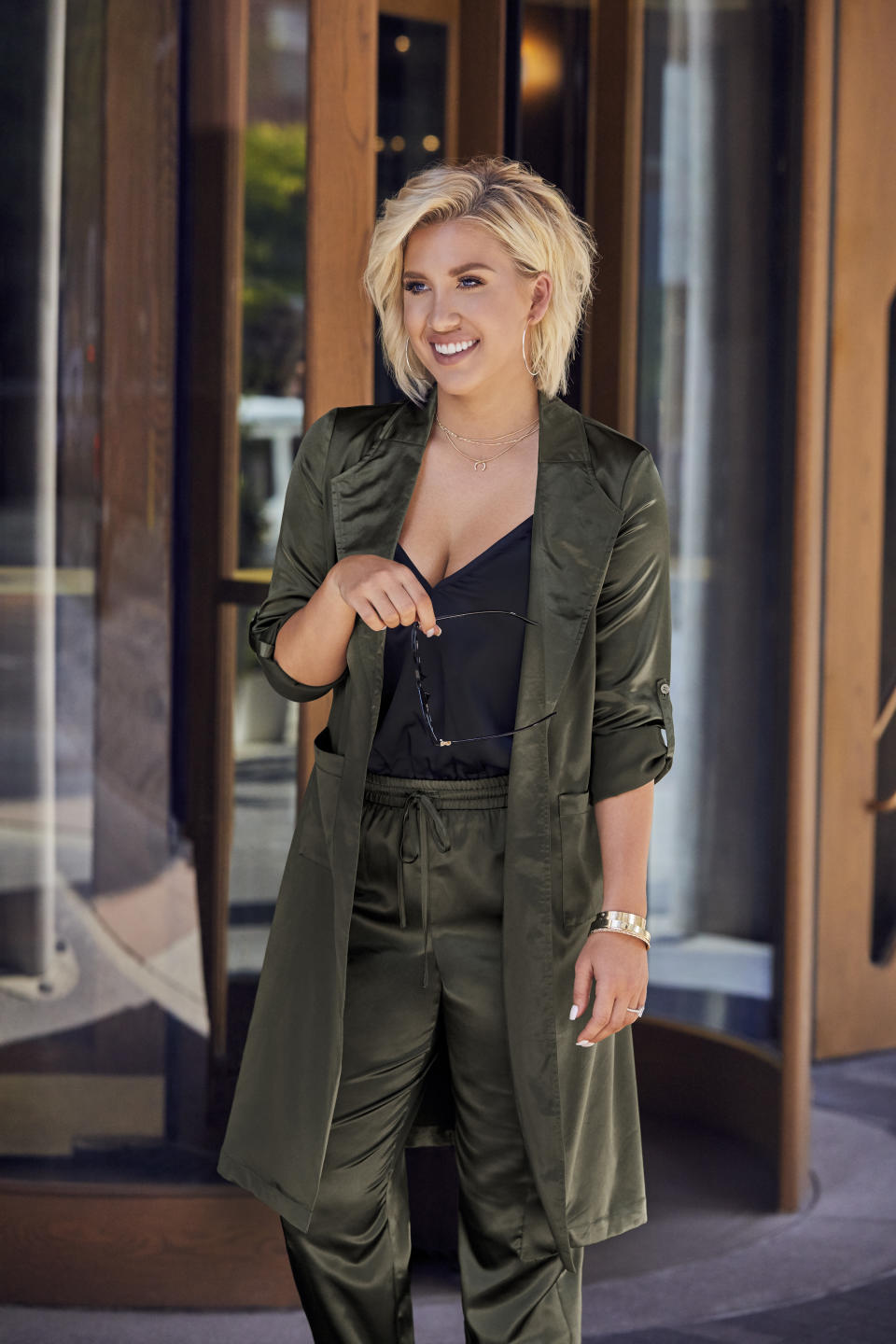 Savannah Chrisley in an ad image from the Rampage x Savannah Chrisley line.