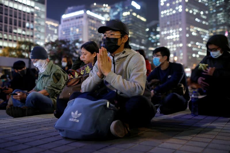 “United We Stand” rally in Hong Kong