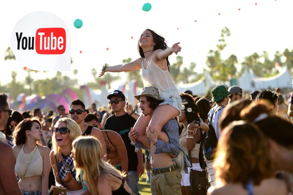 Streaming Coachella with YouTube