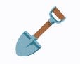 emoji of a shovel