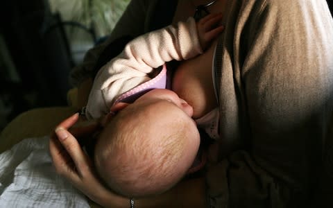 Not all women are able to feed their baby enough breast milk - Credit: Katie Collins/PA