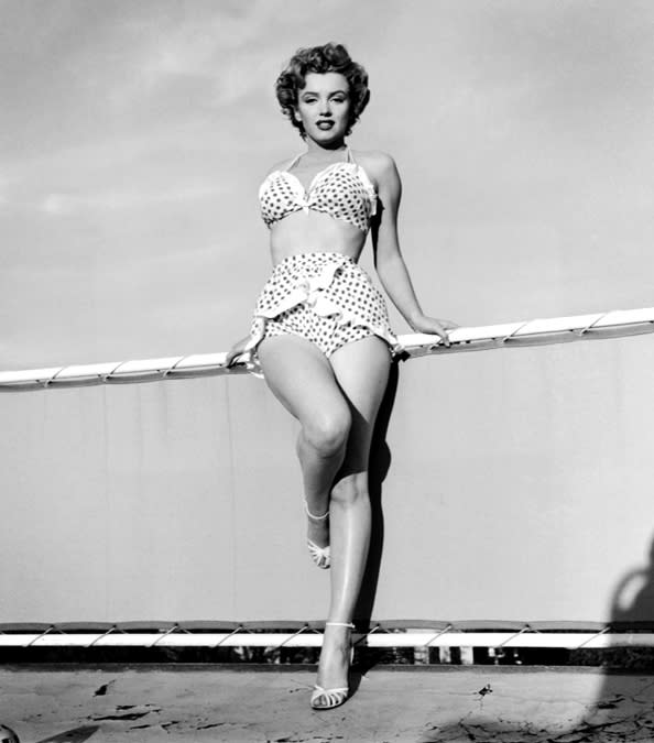 Peep Marilyn Monroe's Most Iconic Swimsuit Moments