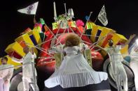 Carnival parade at the Sambadrome in Rio de Janeiro