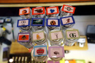 A variety of medicinal marijuana buds in jars are pictured at Los Angeles Patients & Caregivers Group dispensary in West Hollywood, California U.S., October 18, 2016. REUTERS/Mario Anzuoni