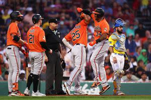 Red Sox comeback bid falls short in 13-12 loss to Orioles