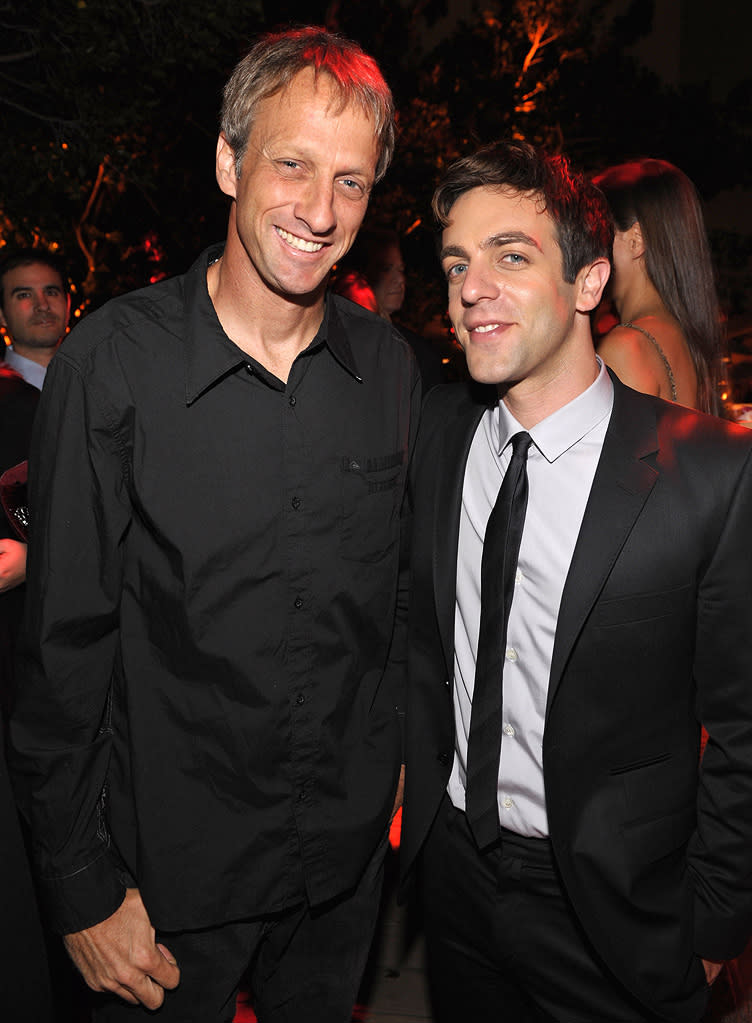 Inglourious Basterds LA Premiere 2009 Tony Hawk BJ Novak