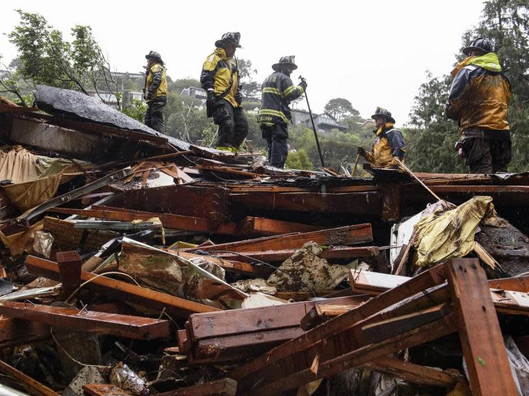 California braced for mudslides and torrential rain after devastating storm