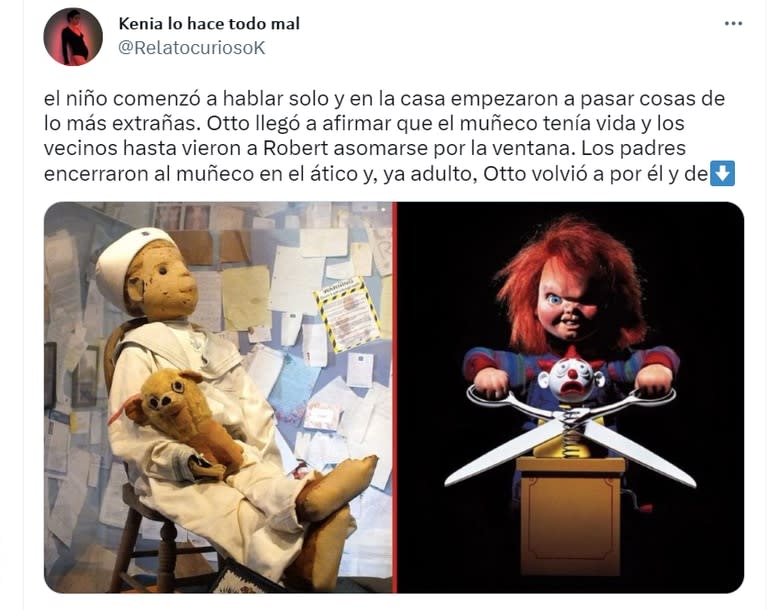 La película de Chucky se inspiró en una leyenda de 1904