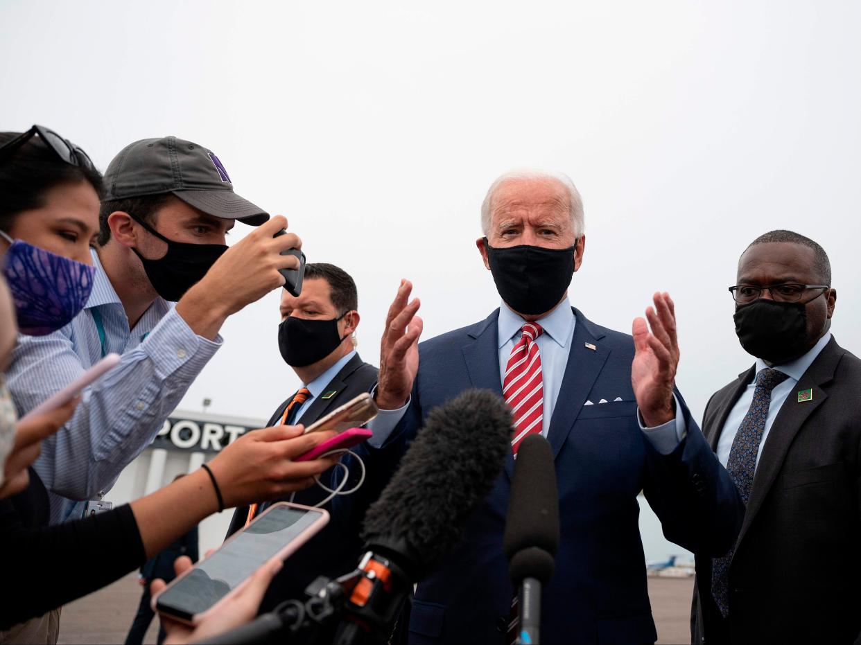 US Democratic presidential nominee Joe Biden (AFP via Getty Images)