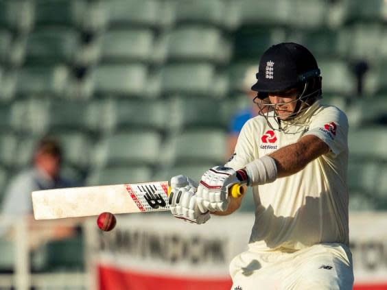 Joe Root produced a composed knock to pass the 50-mark (AP)