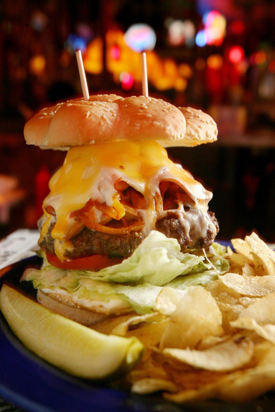 The Thurman Burger at the Thurman Cafe in German Village in 2008