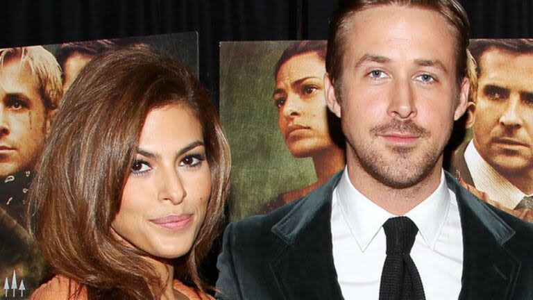 Eva Mendes y Ryan Gosling 