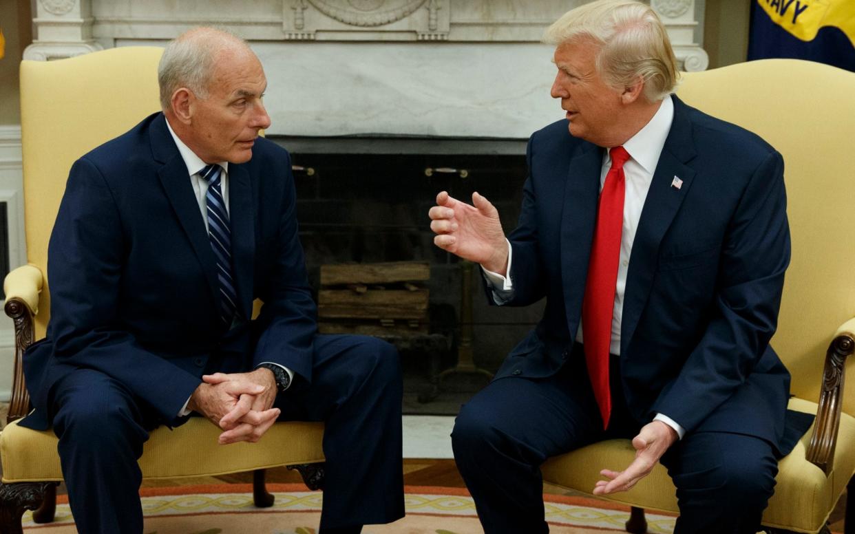 White House Chief of Staff John Kelly reportedly said that the president's opinion on the border wall had