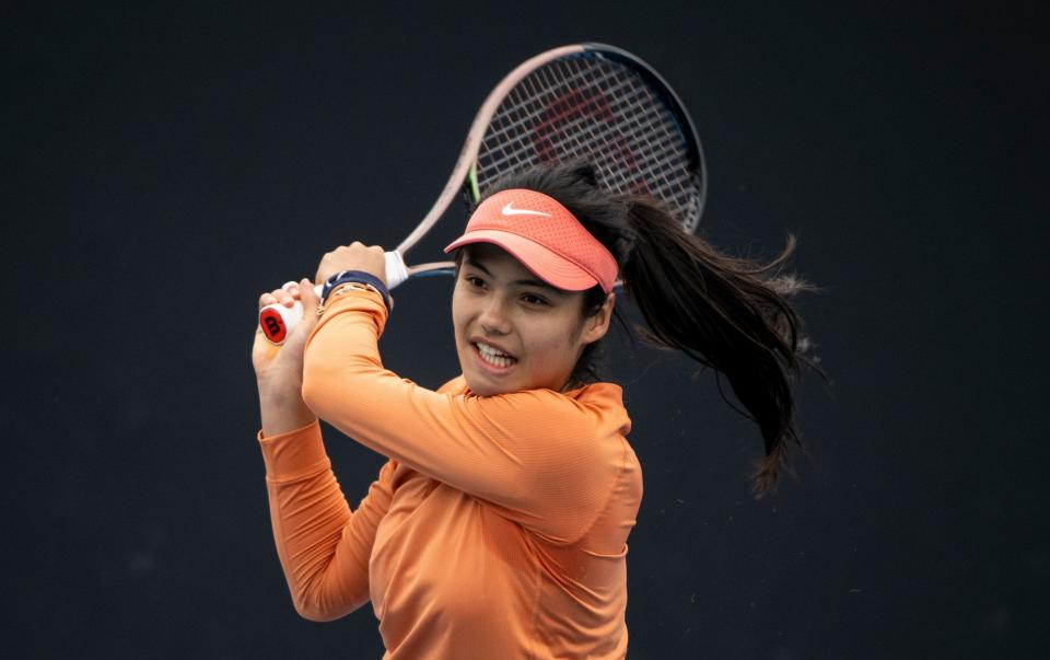 Emma Raducanu Australian Open - GETTY IMAGES