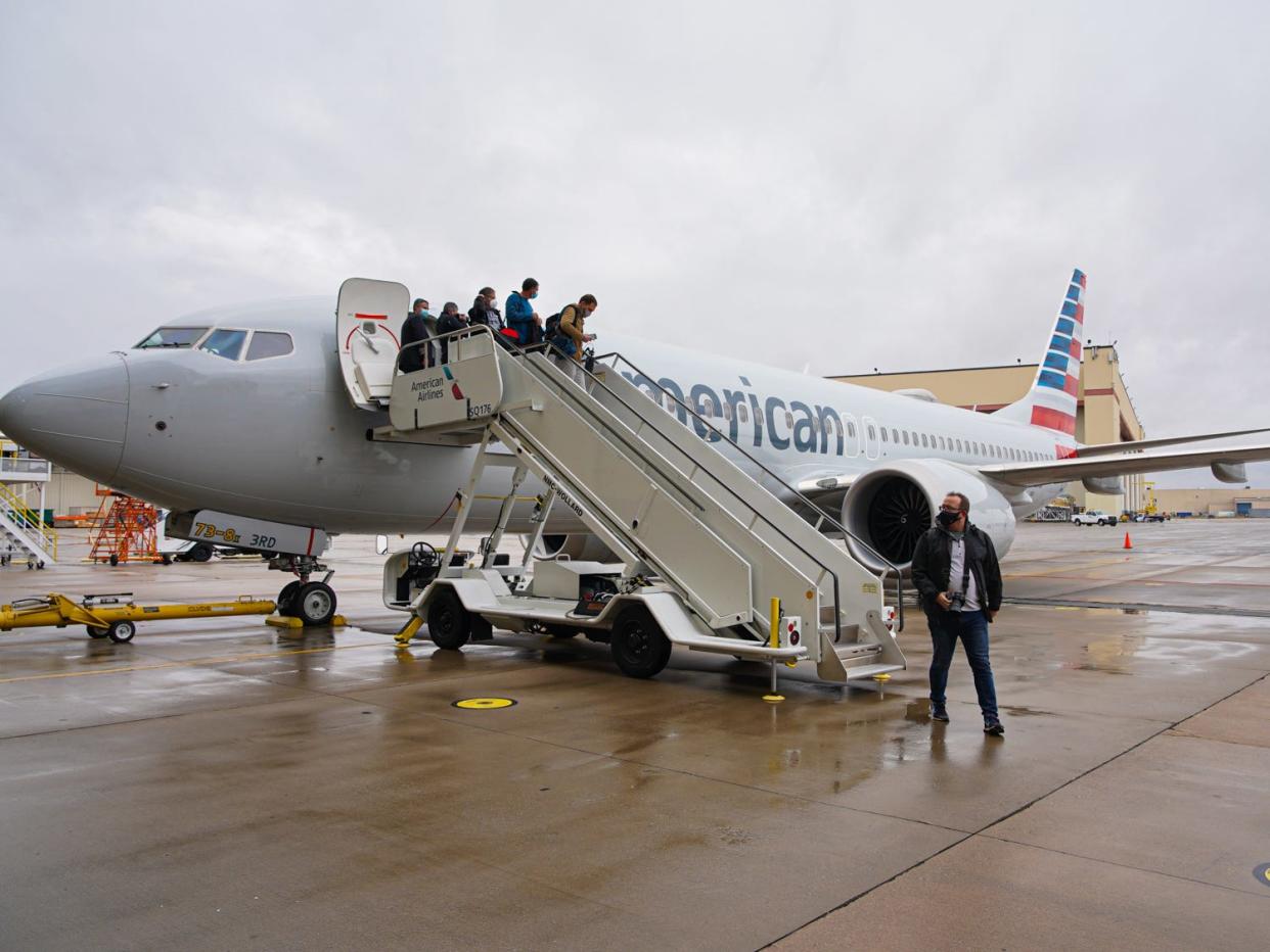 American Airlines Boeing 737 Max Flight 14