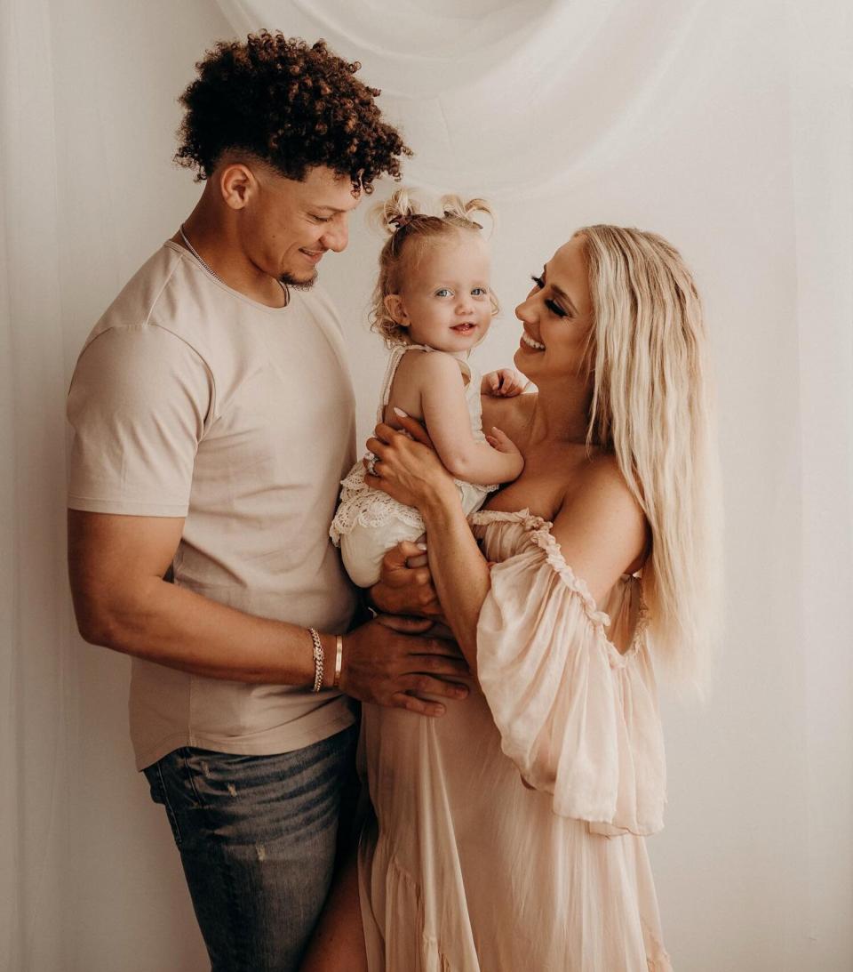 Brittany and Patrick Mahomes Thanksgiving