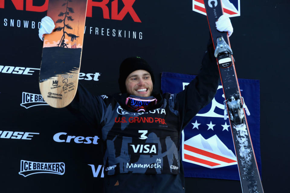 American skier Gus Kenworthy broke his thumb in practice on Thursday in PyeongChang. (Getty)