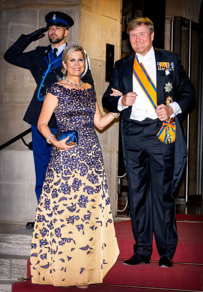 dutch royal family attend the diplomatic corps gala in amsterdam