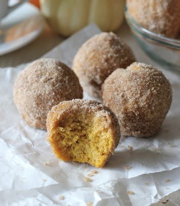 Pumpkin Donut Holes