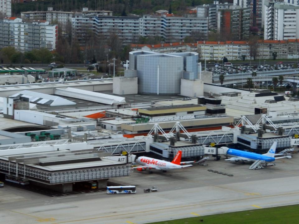 Lisbon International Airport Terminal 1.