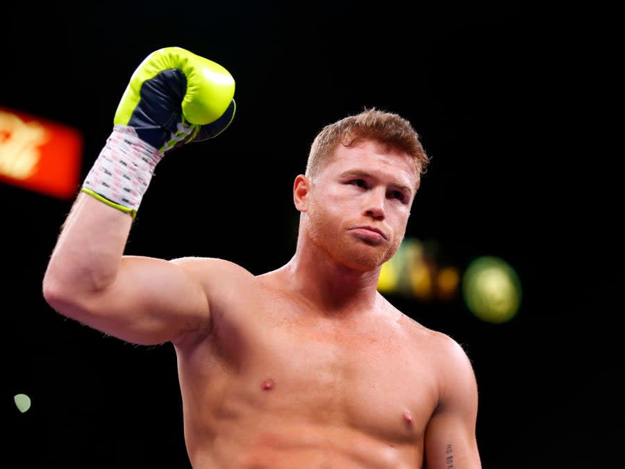 <p>Canelo sits atop of The Independent’s rankings</p>Getty