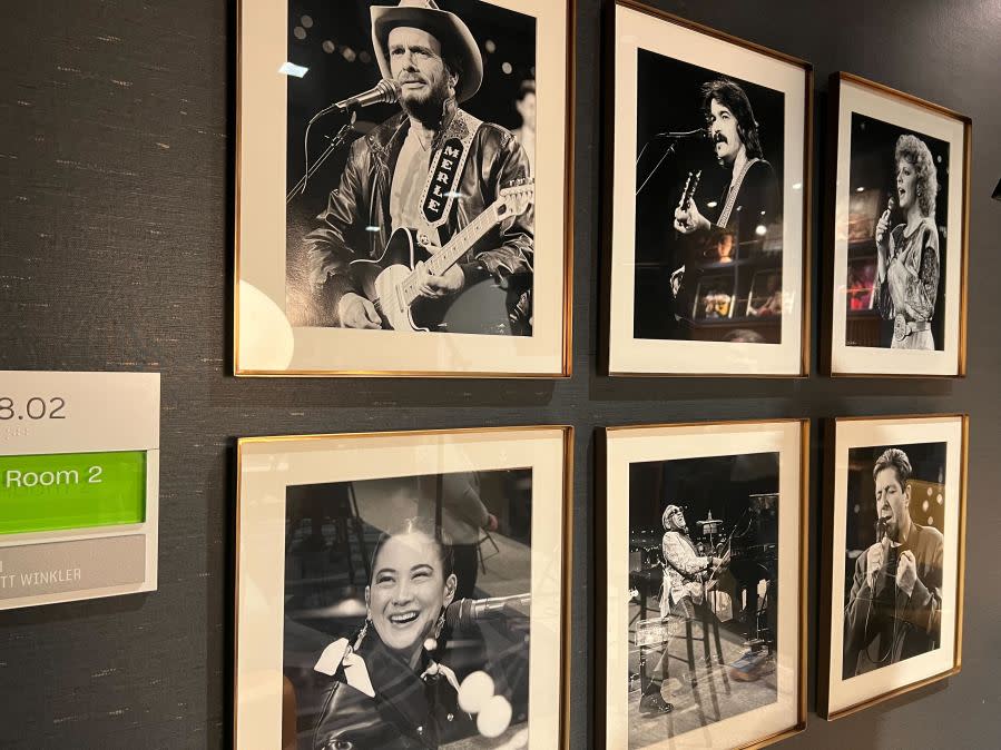 Photos of artists performing during tapings of Austin City Limits TV show (KXAN Photo/Abigail Jones)