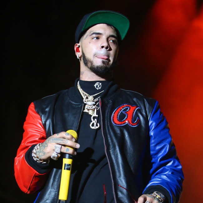 Anuel AA credit:Bang Showbiz