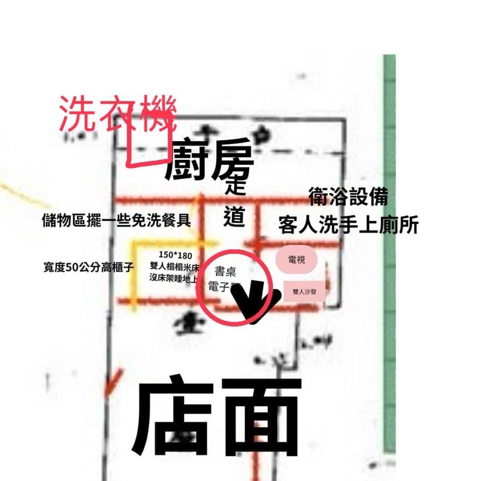 國民黨立委徐巧芯因「早餐店女孩」形象遭質疑，曬出兒時照片與家中店面布局。翻攝自徐巧芯臉書