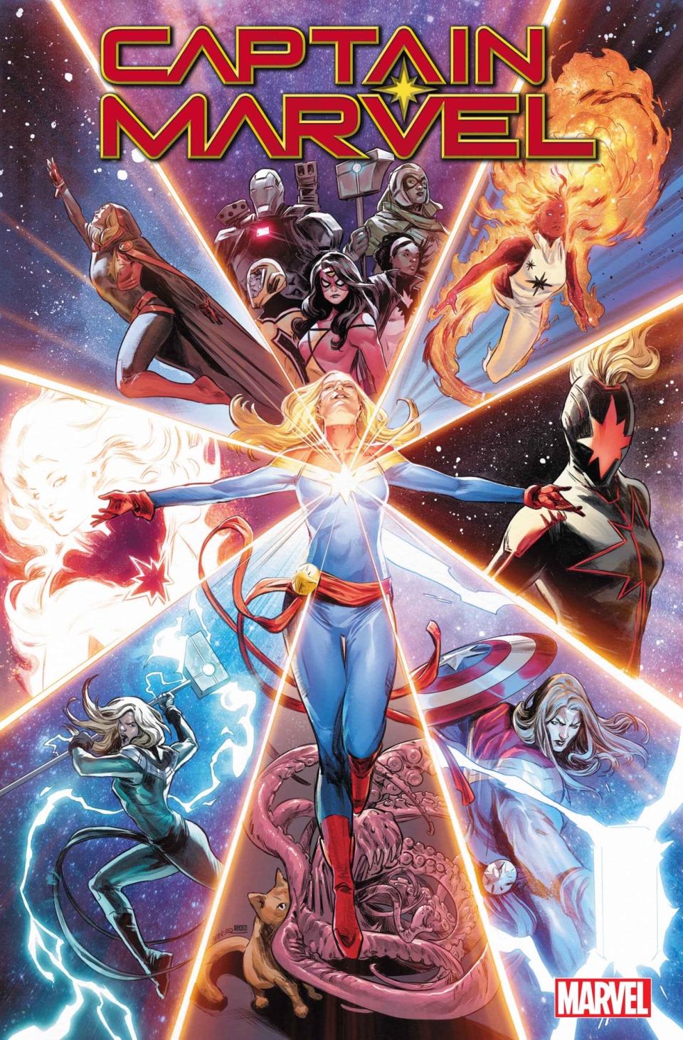 Captain Marvel #50 cover art