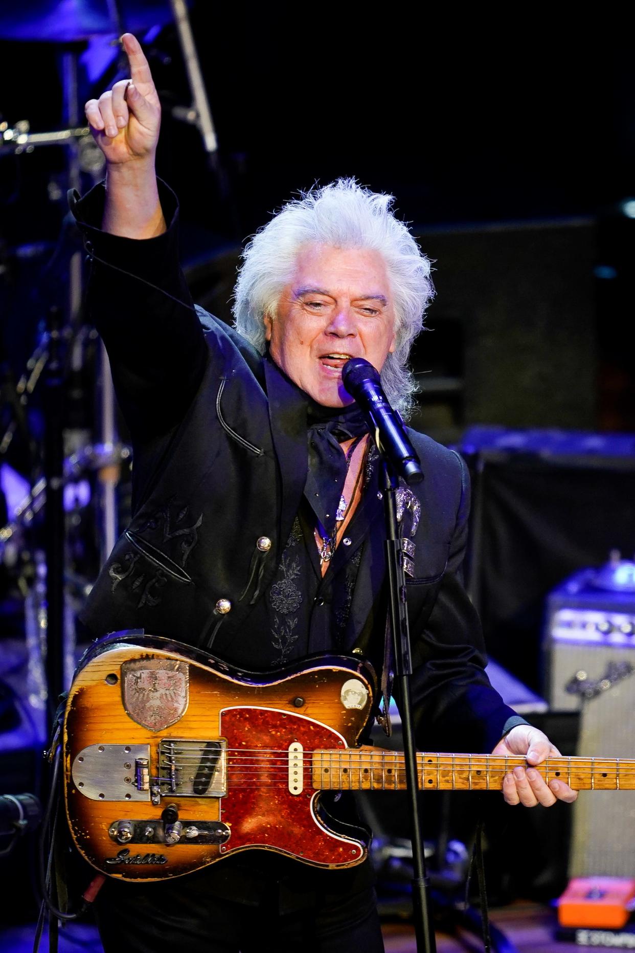 Marty Stuart and His Fabulous Superlatives perform during Marty Stuart’s 19th Late Night Jam at Ryman Auditorium in Nashville, Tenn., Wednesday, June 8, 2022.