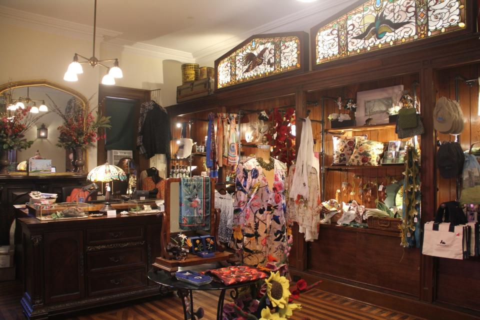 The gift shop at Lyndhurst Mansion.