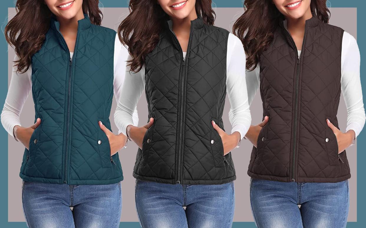 Fuinloth Women's Quilted Vest