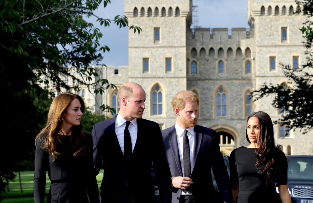 Prince Harry says his brother and his sister-in-law created a barrier towards Meghan credit:Bang Showbiz