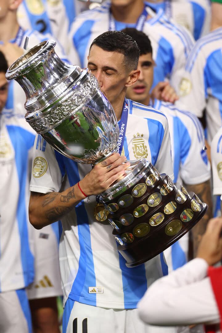 A lo grande y en la cima: así fue el adiós de Ángel 'Fideo' Di María de la selección argentina