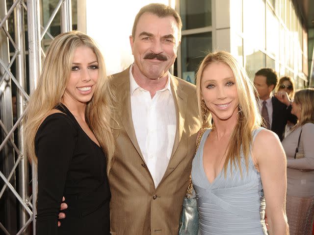 Jeff Kravitz/FilmMagic Tom Selleck and his wife Jillie Mack with their daughter Hannah Selleck.