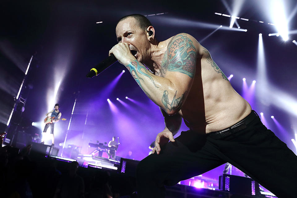 Linkin Park Perform At The 02